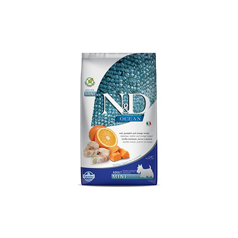 N&D Ocean Adult Mini 2.5 KG - Dry Dog Food