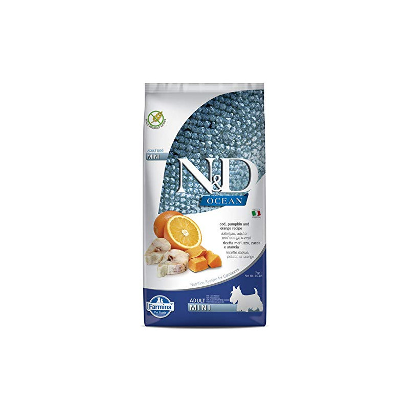 N&D Ocean Adult Mini 7 KG - Dry Dog Food