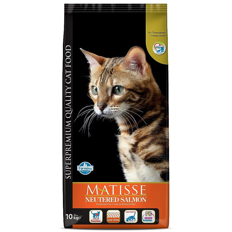 Matisse Neutered Salmon 10 KG