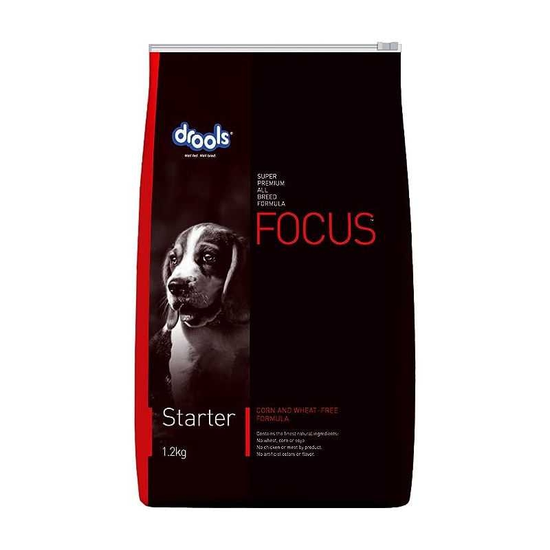 Drools Focus Starter 1.2 Kg - Dry Dog Food