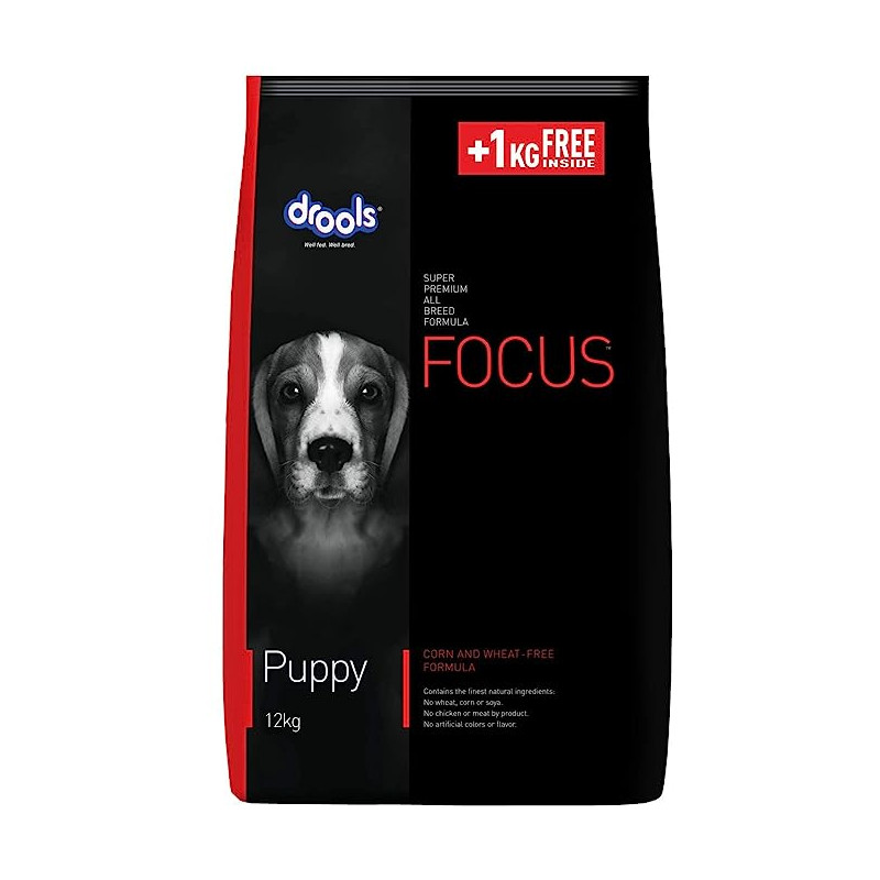 Drools Focus Puppy 12 Kg - Dry Dog Food