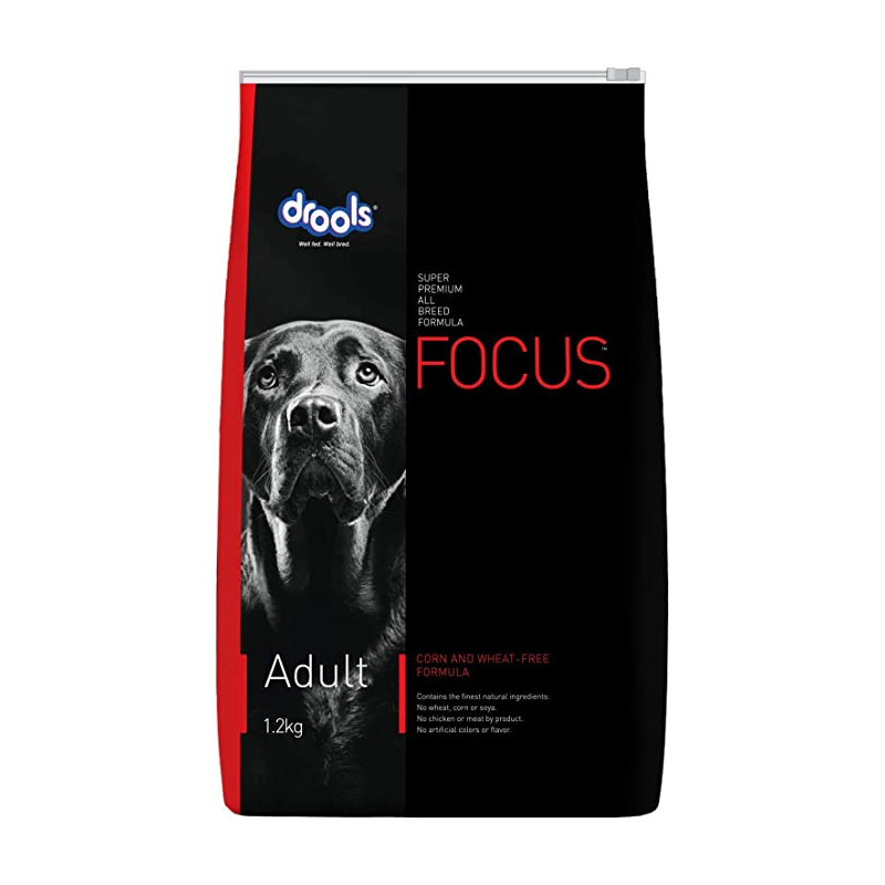 Drools Focus Adult 1.2 Kg - Dry Dog Food