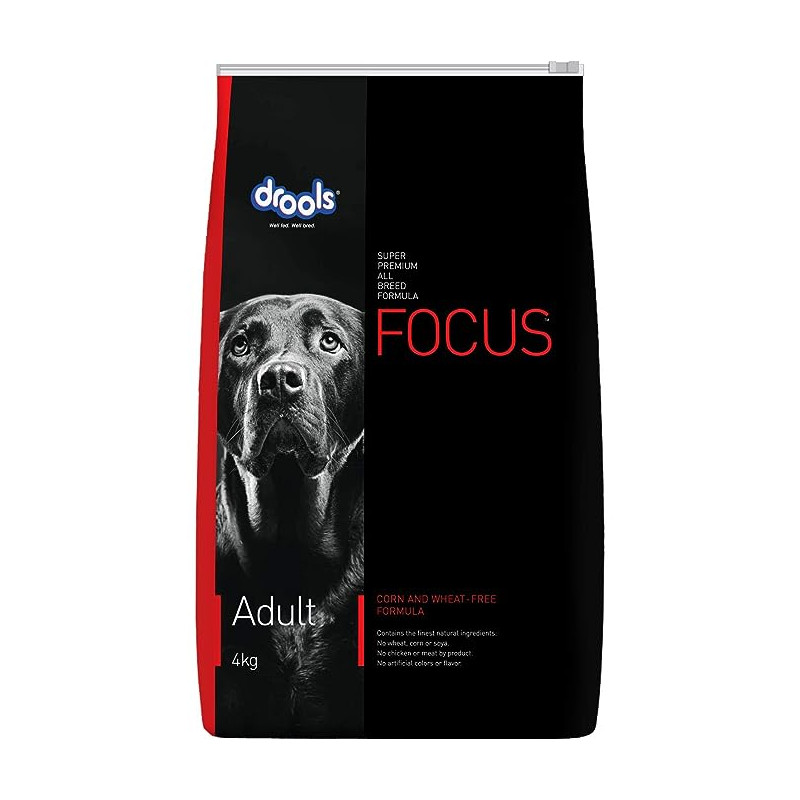Drools Focus Adult 4 Kg - Dry Dog Food