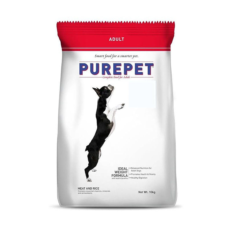 PurePet Meat & Rice Adult 10 Kg