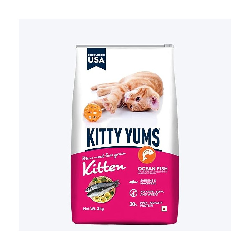 Kitty Yums Kitten Ocean Fish 3 Kg