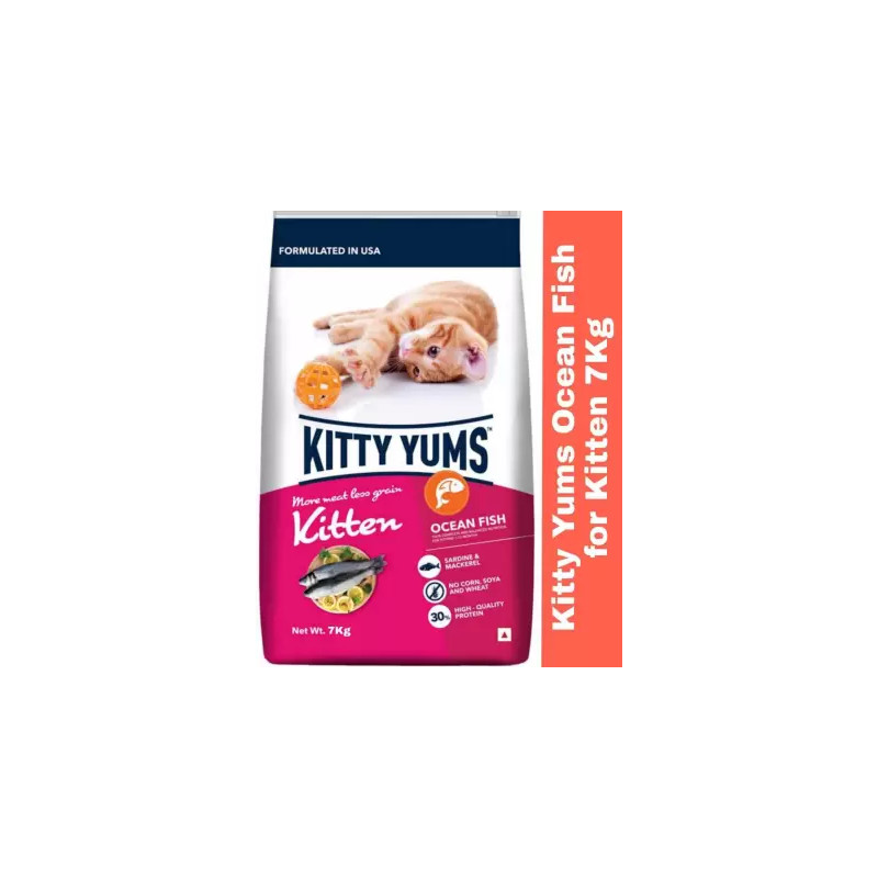 Kitty Yums Kitten Ocean Fish 7 Kg