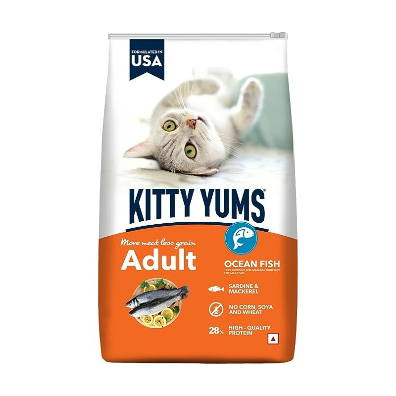 Kitty Yums Adult Ocean Fish 3 Kg