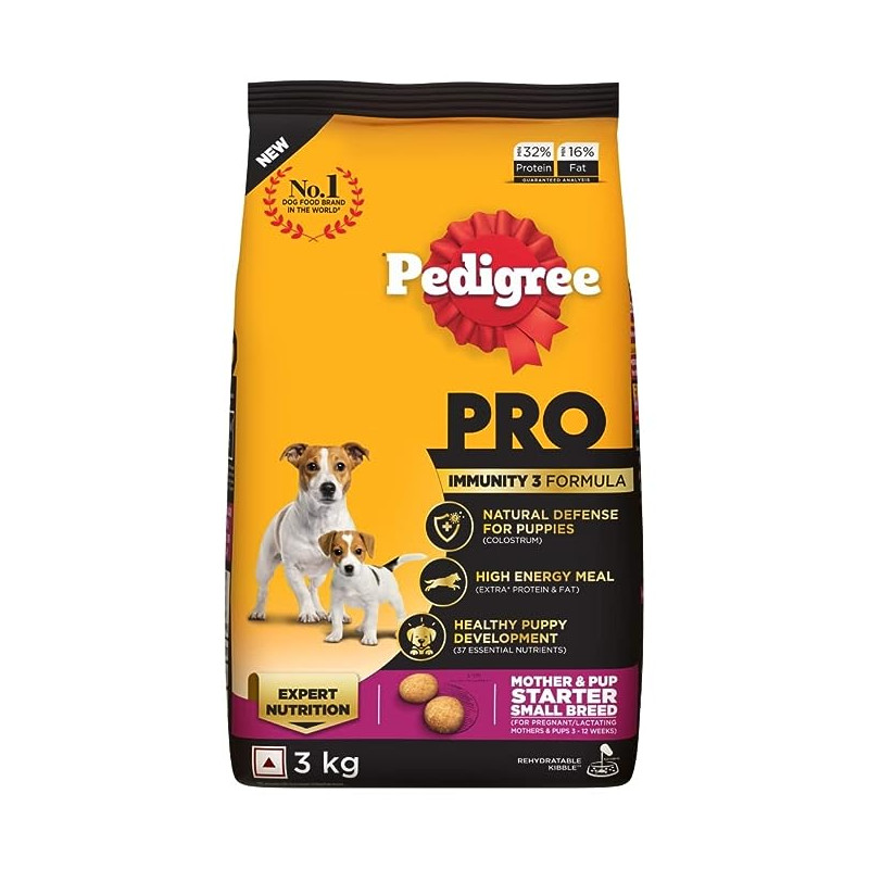 Pedigree Pro Mother & Pup Starter Small Breed 3 KG