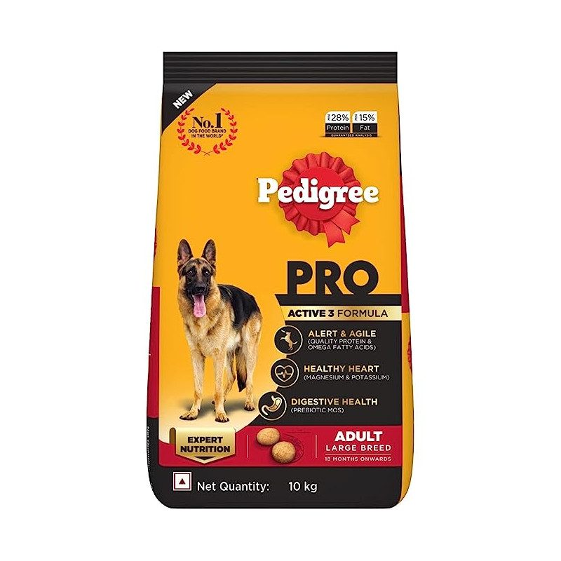 Pedigree pro puppy food 10kg best sale