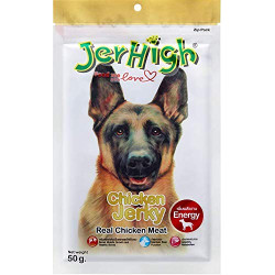 JerHigh Chicken jerky Stick...