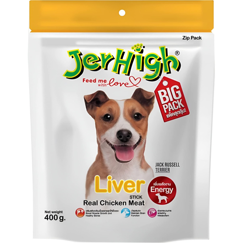 JerHigh Liver Treats 400 gm