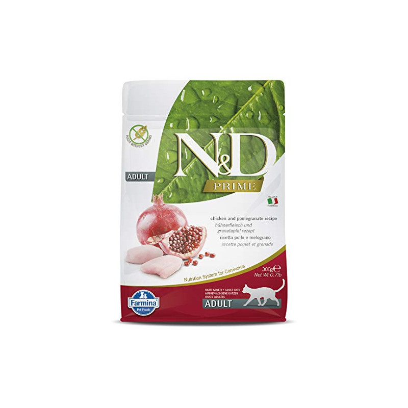 N&D Prime Neutered Chicken & Pomegranate Adult 300 gm - Dry Dog Food