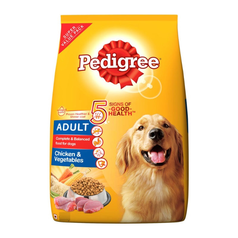 Pedigree Adult Dry Dog Food Chicken & Veg 2.8 KG