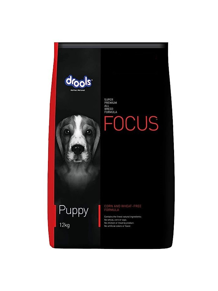Drools Focus Starter 12 KG - Dry Dog Food