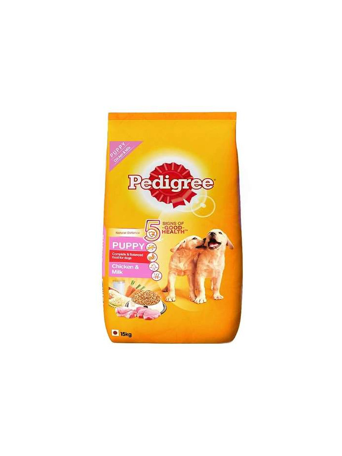 Pedigree Puppy Dry Dog Food Chicken & Milk 15 KG