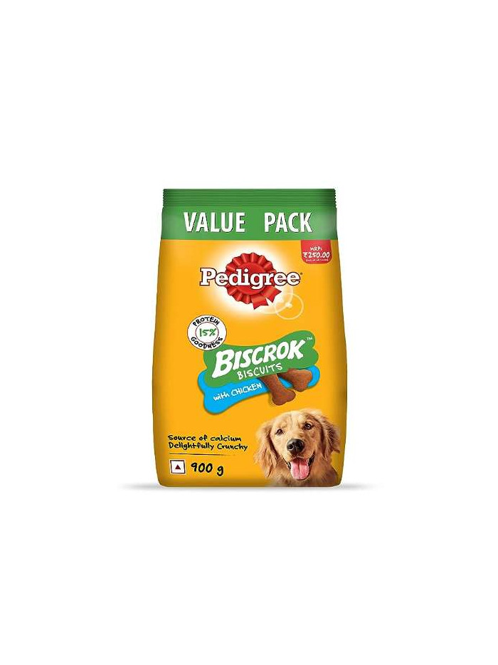 Biscrok With Milk & Chicken 500 Gm Pack of 2