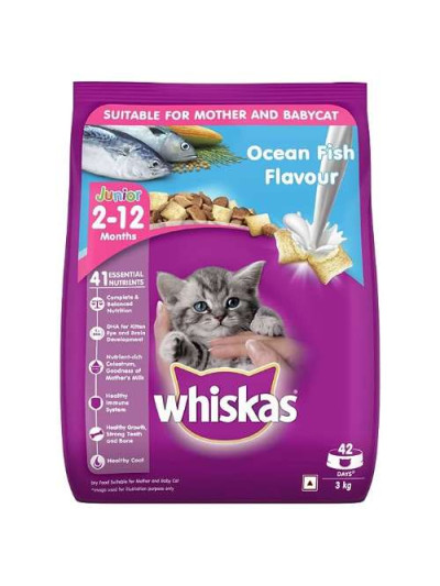 Whiskas Junior Ocean Fish 3...