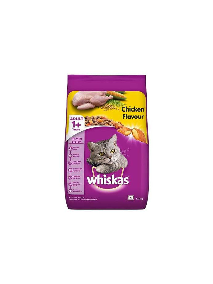 Whiskas Adult Chicken 1.2 KG - Dry Food