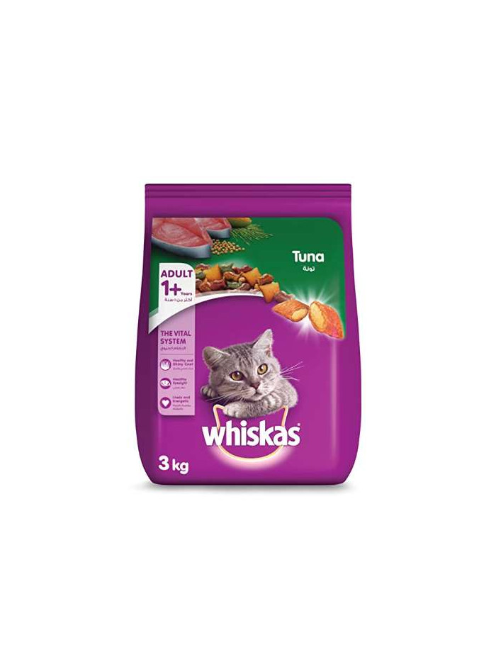 Whiskas Adult Tuna 3 KG - Dry Food