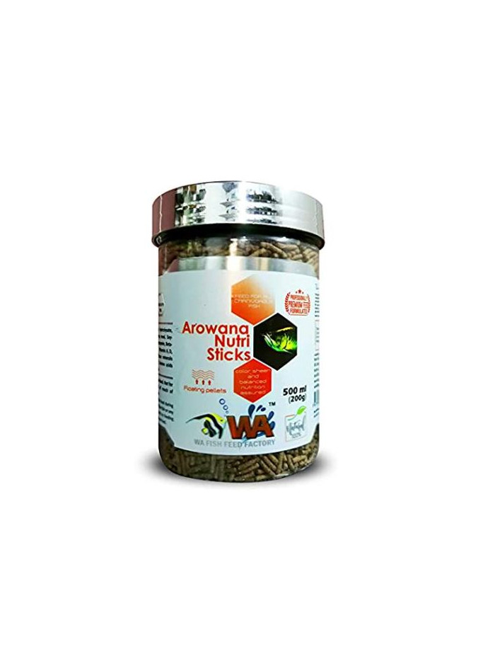 WA Arowana Nutri Sticks Floating Fish Food 200 Gram