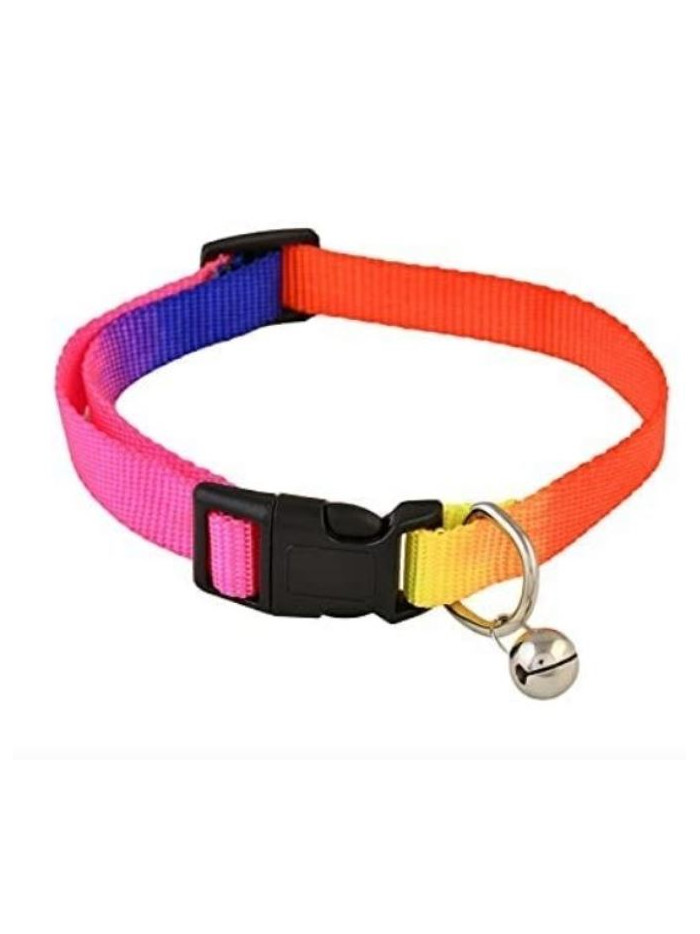 Indraneel Pets 10 Mm Multycolour Collar