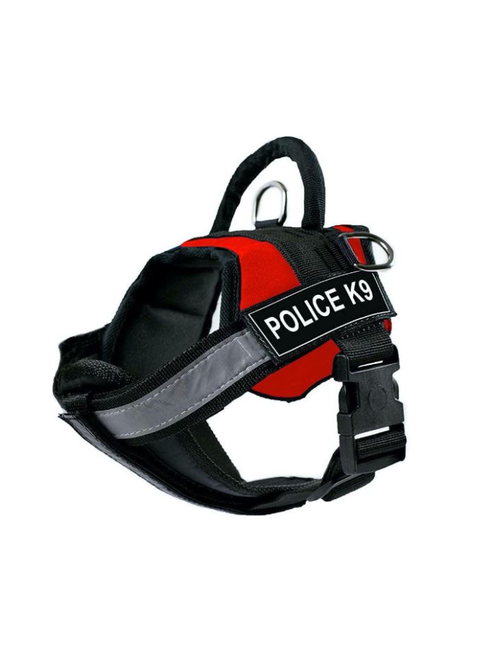 Indraneel Pets Police Dog Harness-Xl