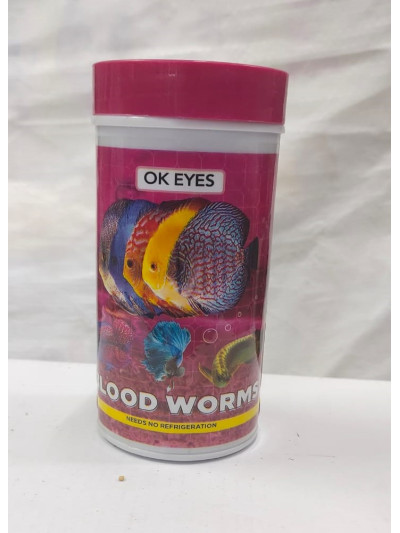 Ok Eyes Blood Worm 55 Gram...