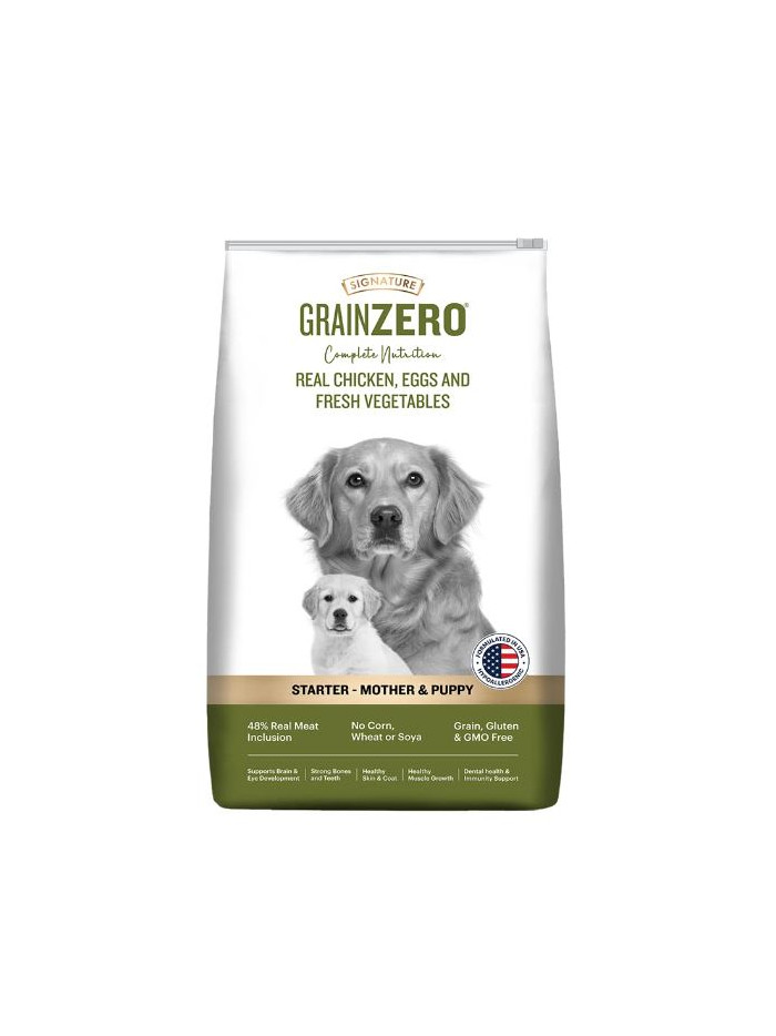 Grain Zero Signature Starter Mother & Puppy Dog Dry Food 3kg