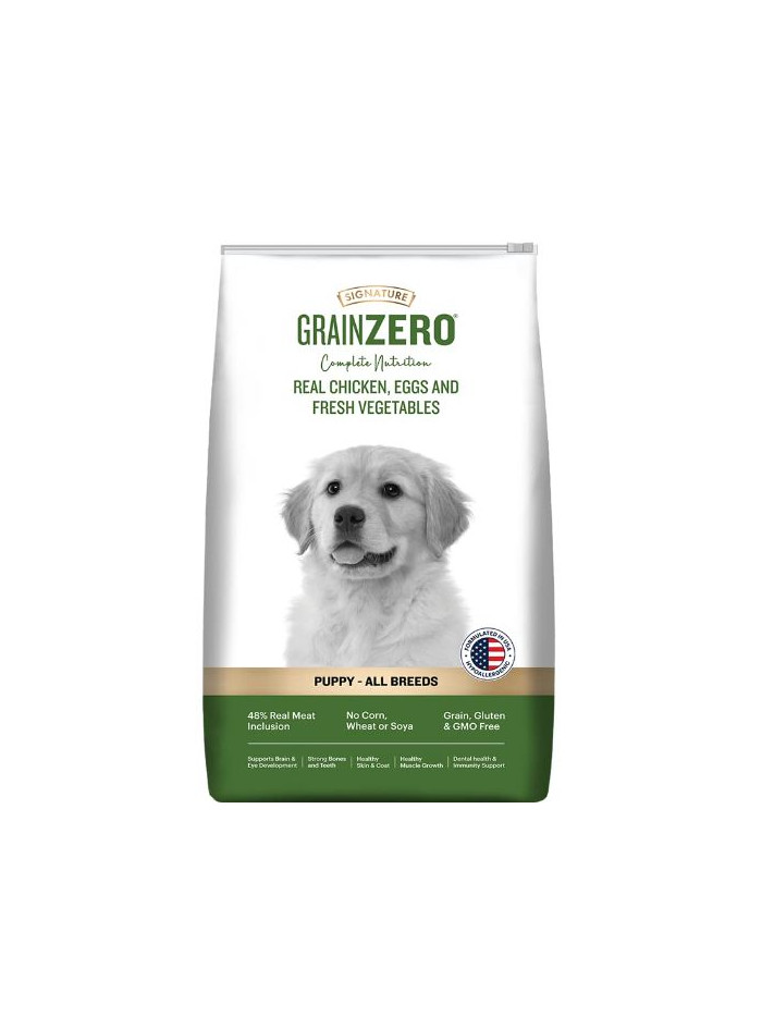 Signature Grain Zero Real Chicken, Eggs & Fresh Veg Puppy Dry Food - 12 kg