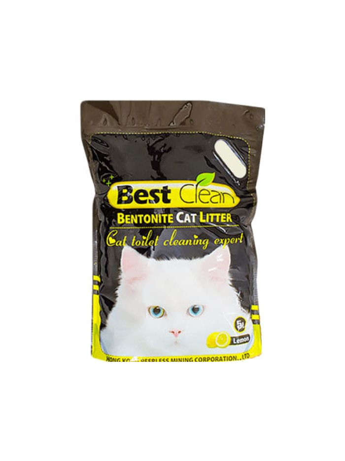 Best Clean Bento Nite Cat Litter Lemon 5 KG