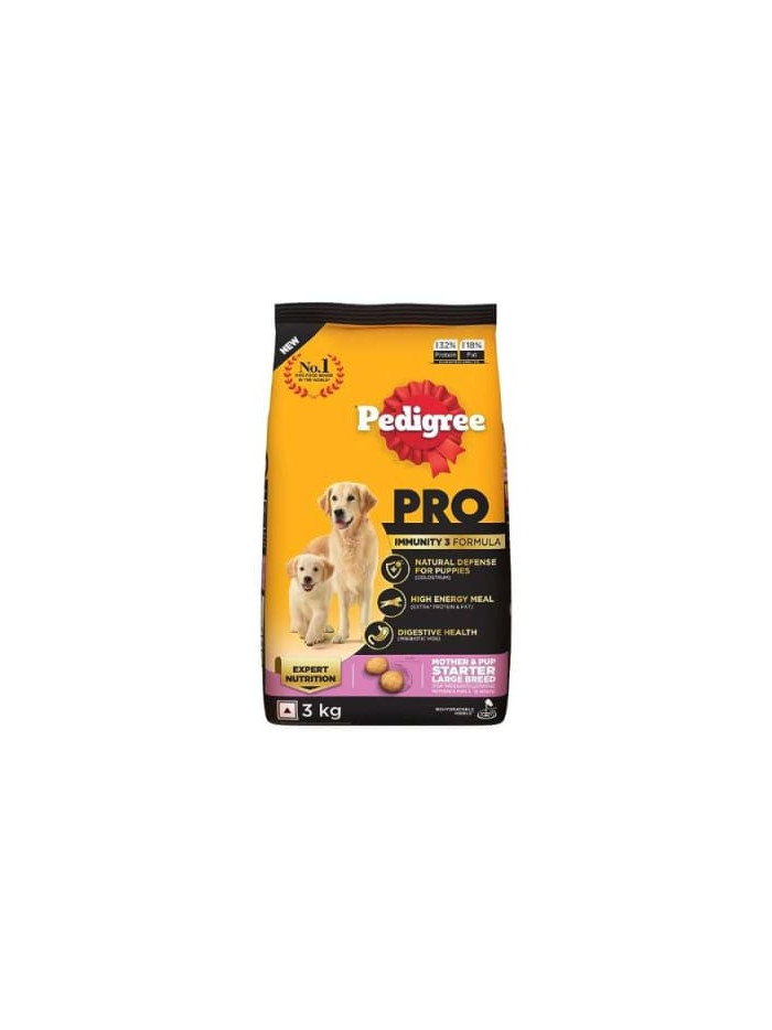 Pedigree Pro Mother & Pup Starter Large Breed 3 KG