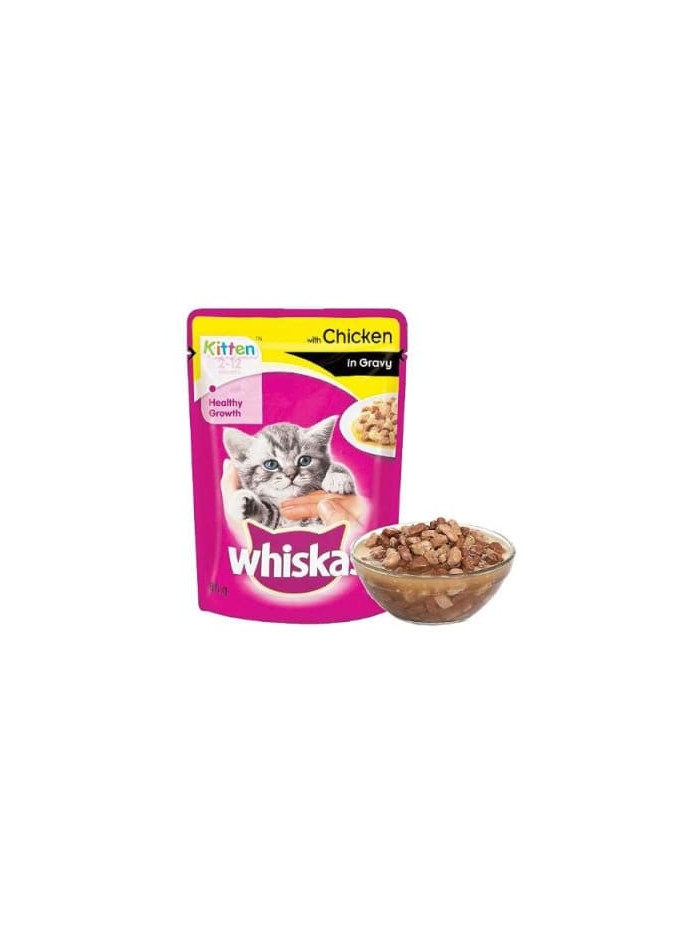 Whiskas Kitten Tuna 85 Gm Pack of 24 - Dry Food