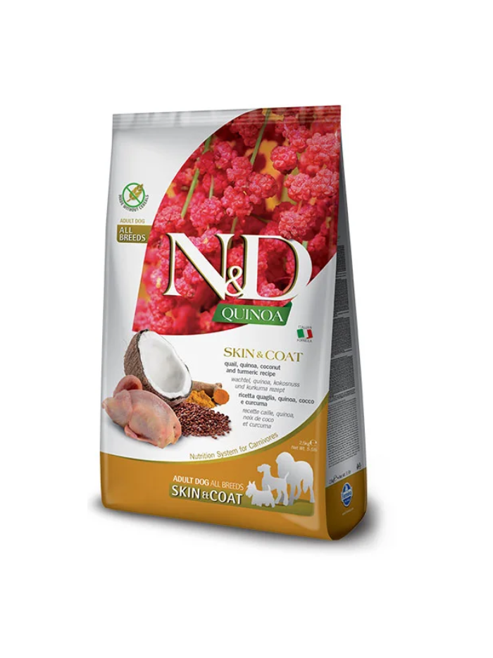 N&D Quinda Skin & Coat Quail Adult mini 2.5kg