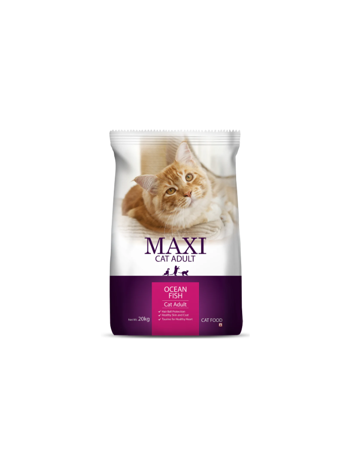 Maxi Adult Ocean Fish Adult Dry Cat Food 20kg