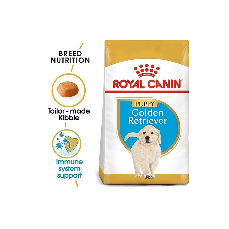 Royal Canin  Dry Dog Food Golden Retriever Puppy 3 KG