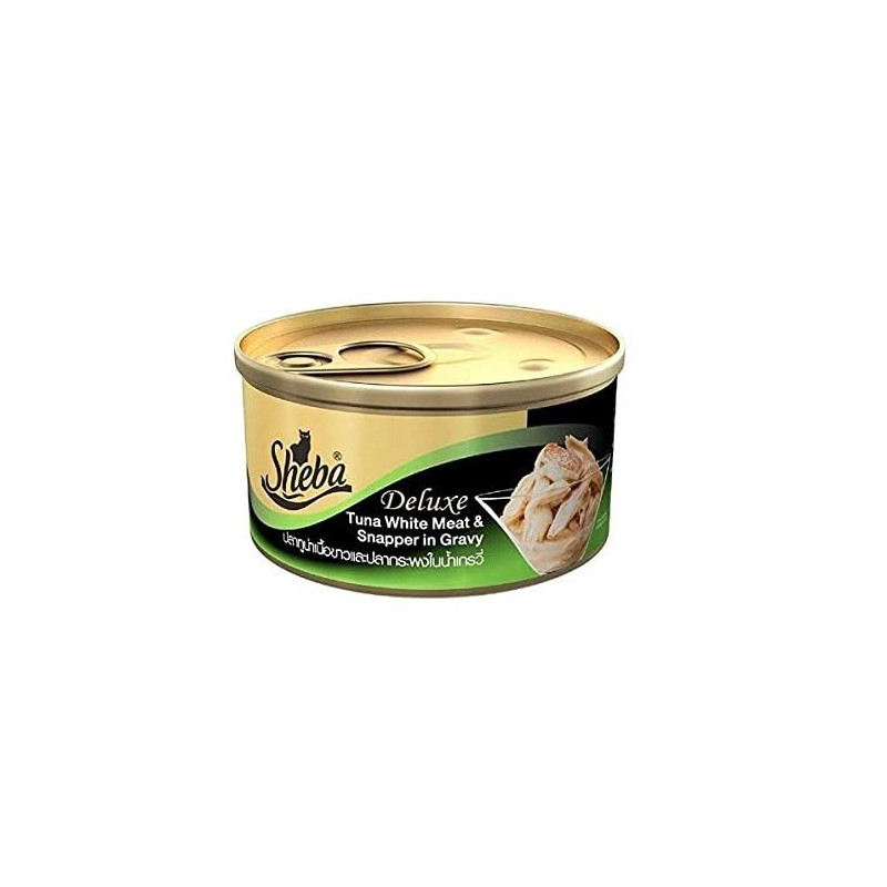 Sheba Tuna & Snapper Gravy 85 Gm Pack of 12