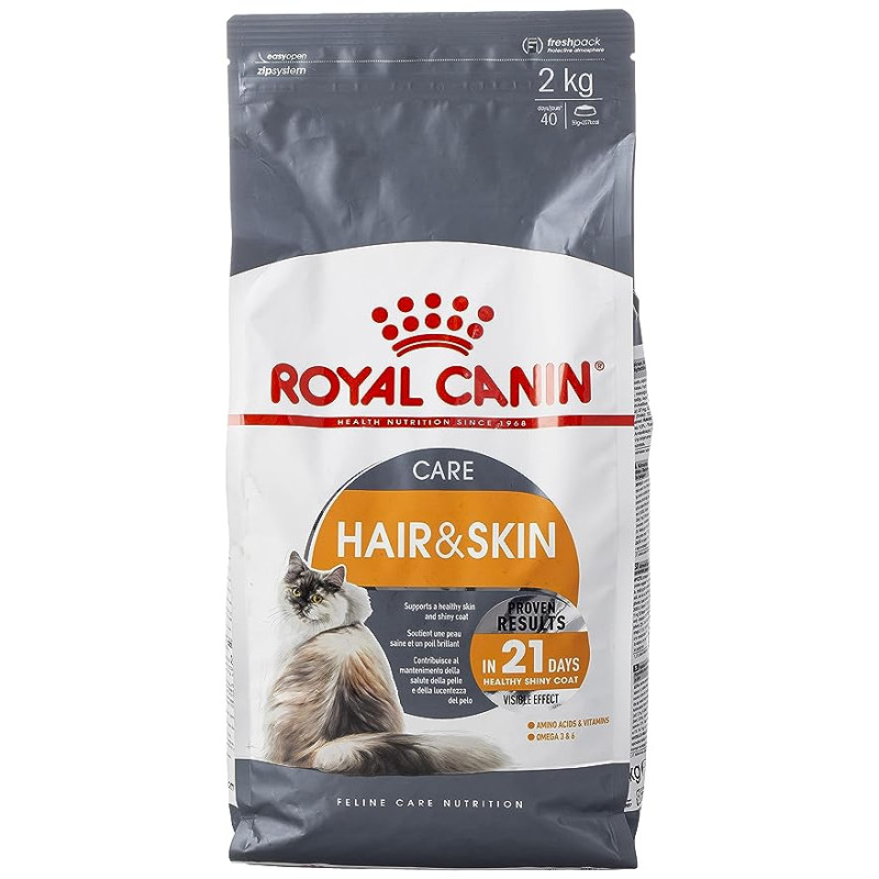 Royal Canin Cat Food Hair & Skin 2 KG