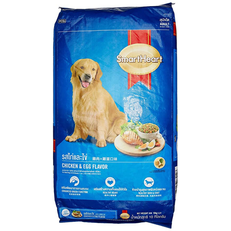 Smart Heart Adult Chicken & Egg 10 KG - Dry Food