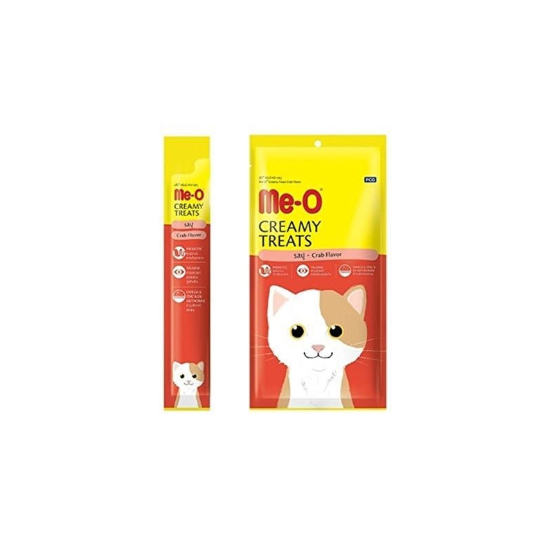 Me-O Treats Crab 60 gm - Dry Food