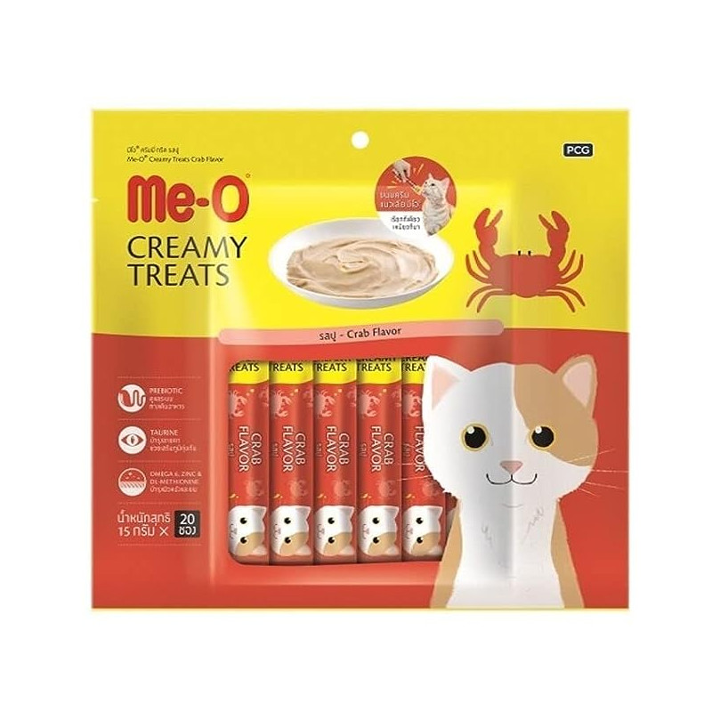 Me-O Treats Crab 300 gm - Dry Food