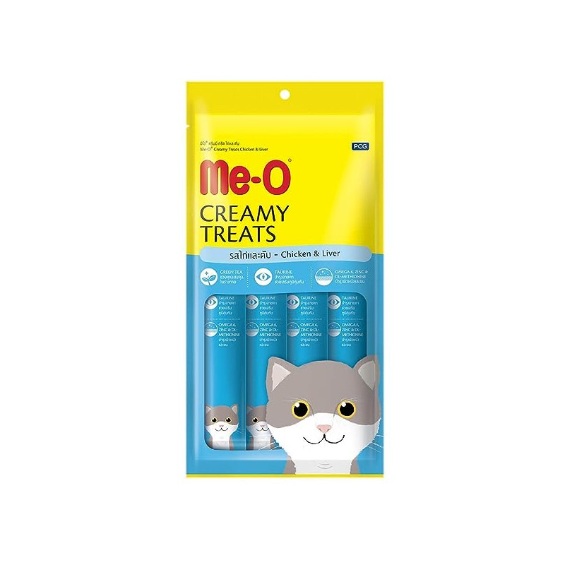 Me-O Treats Chicken Liver 60 Gm  - Dry Food