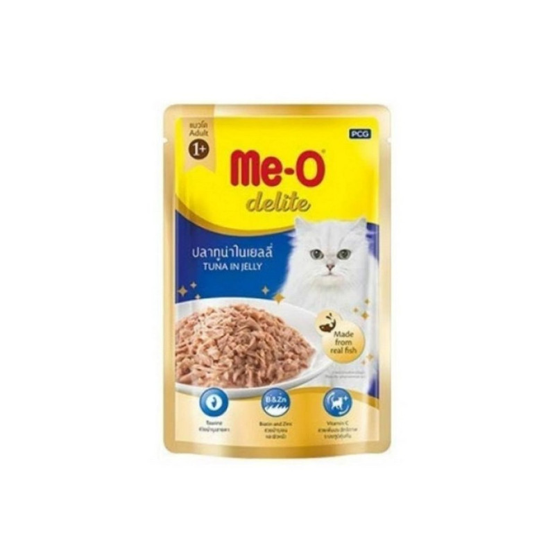 Me-O Tuna in Jelly 80 gm Pack of 12 - Dry Food